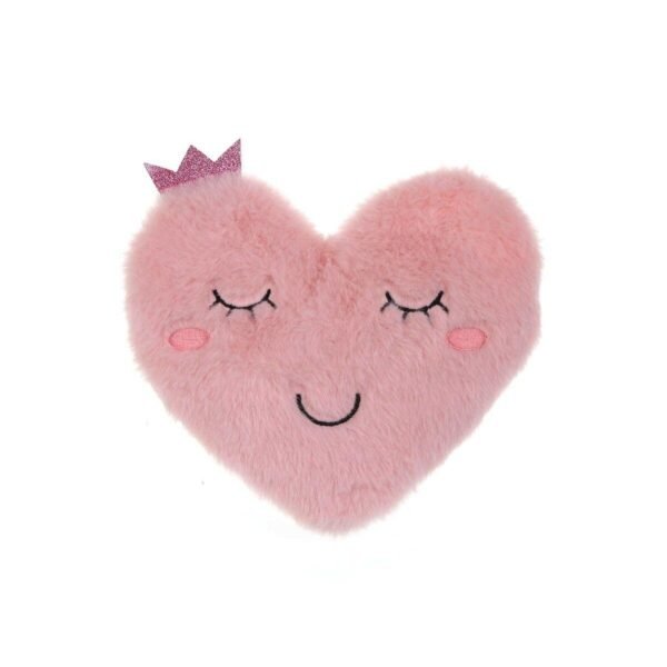 Versa Termisk varmepude - Hjerte, pink (21 × 20 cm)