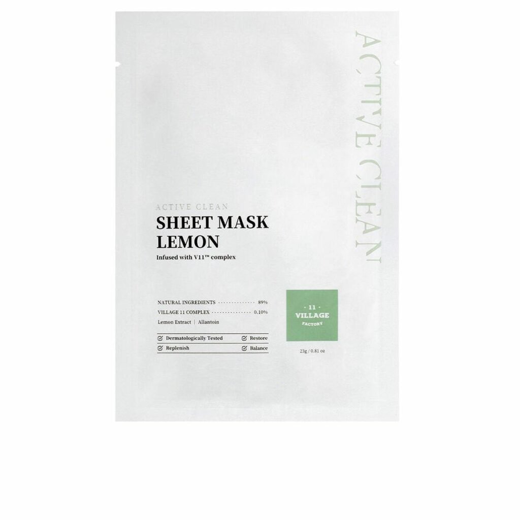Village 11 Factory Active Clean Lemon ansigtsmaske 23 g