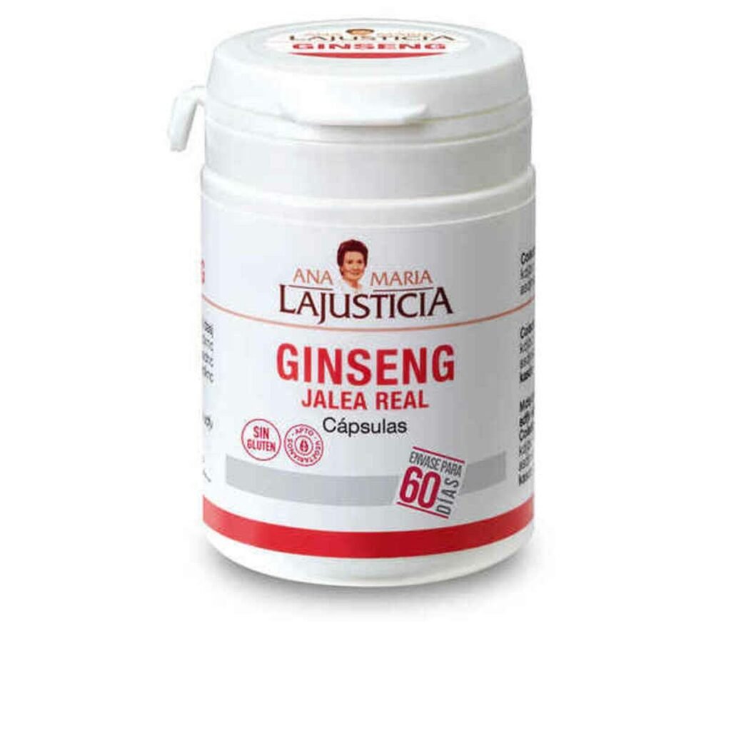 Ana María Lajusticia Ginseng med gelé royale - 60 kapsler