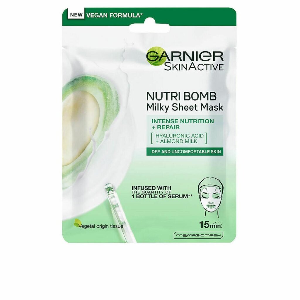 Ansigtsmaske Garnier SkinActive Nutri Bomb Milky Sheet Mask