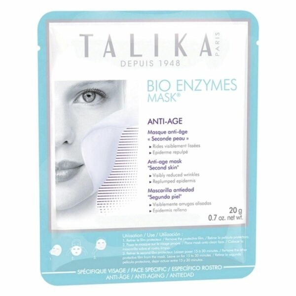 Ansigtsmaske anti-age Talika Bio Enzymes, 20 g (engangs)