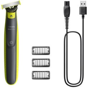 Barbermaskine Philips OneBlade 360 QP2724/23 våd/tør, grå/lime
