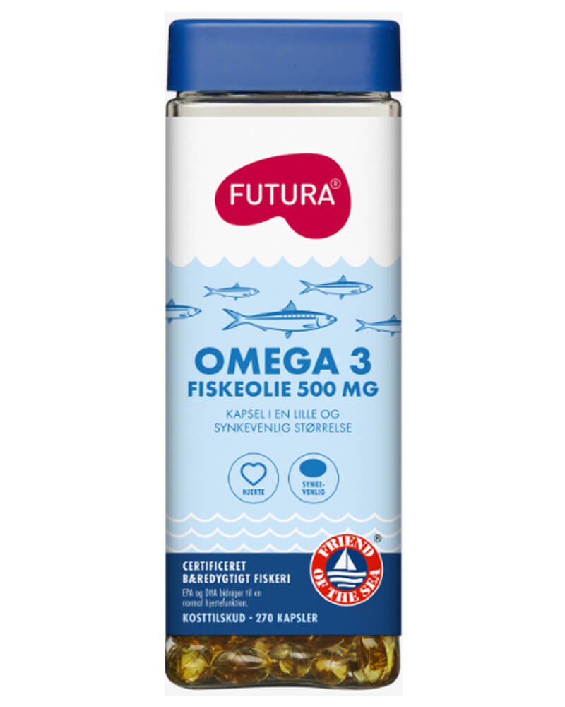 Futura Omega-3 Fiskeolie 500mg 270 stk.