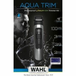 Hårtrimmer Wahl 1065-0460 sølvfarvet, trådløs