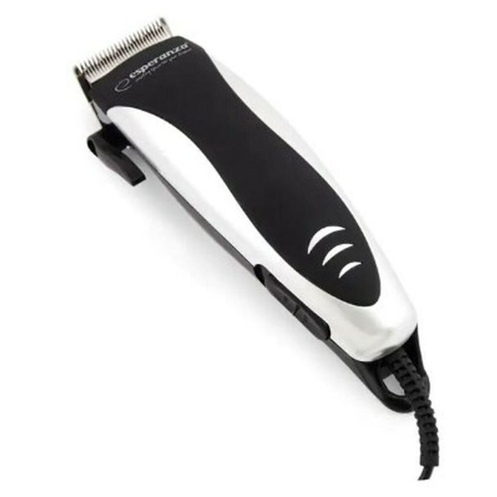 Hårtrimmer med ledning Esperanza EBC005 - sort/hvid