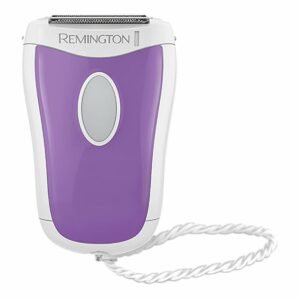 Remington barbermaskine til kvinder - hvid/lilla, batteridrevet