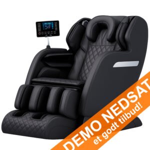 SPAR - DEMO MODEL: Massagestol 4D Luksus+ med SL-teknologi, Varmeterapi, Stemme Kontrol & Touchskærm - Model A7