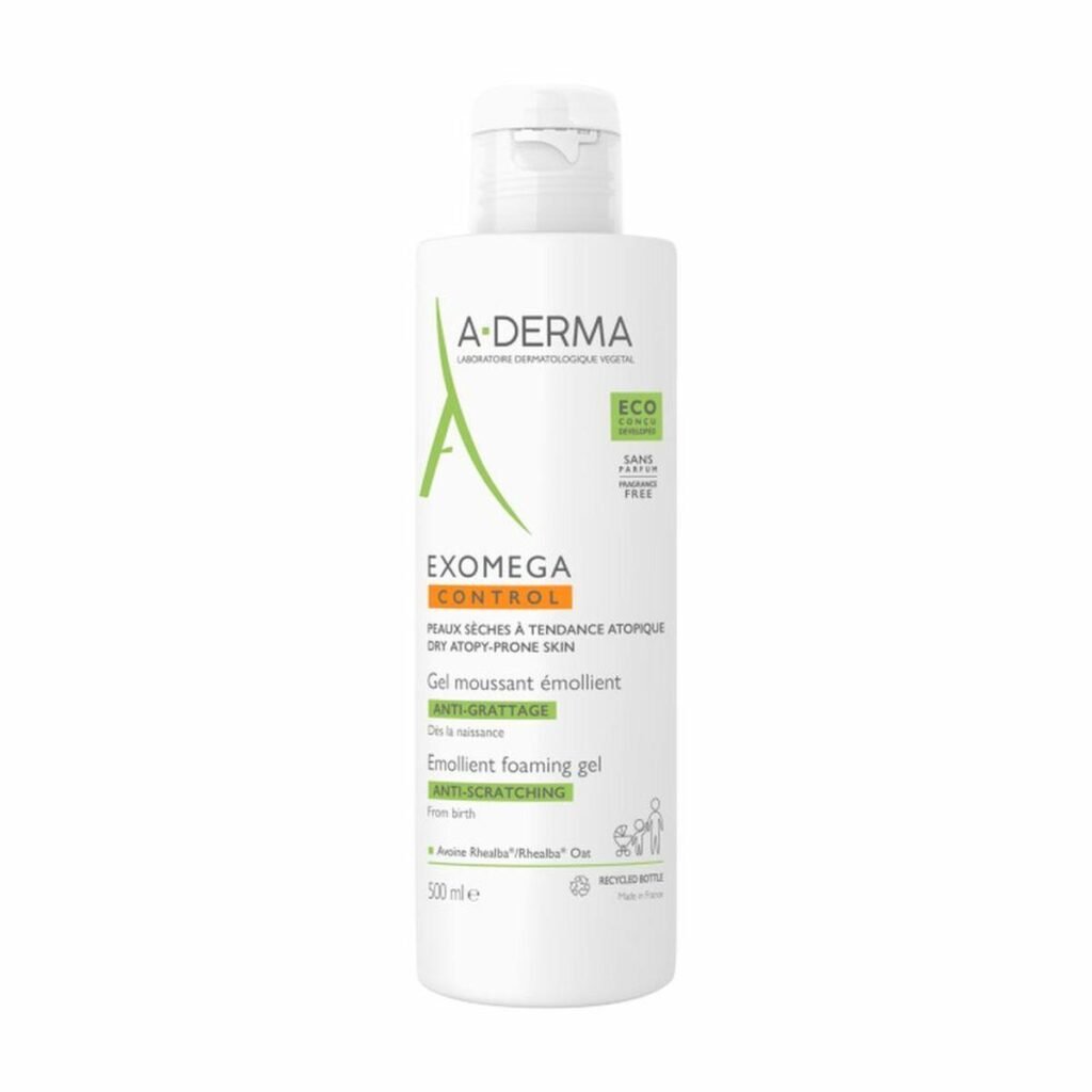 A-Derma Exomega Control solcreme til ansigt - 500 ml