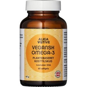 Aliga Aqtives Vegansk Omega-3 - 60 kap.