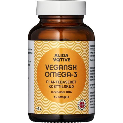Aliga Aqtives Vegansk Omega-3 - 60 kap.