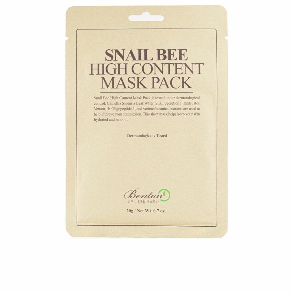 Ansigtsmaske Benton Snail Bee High Content 20 ml