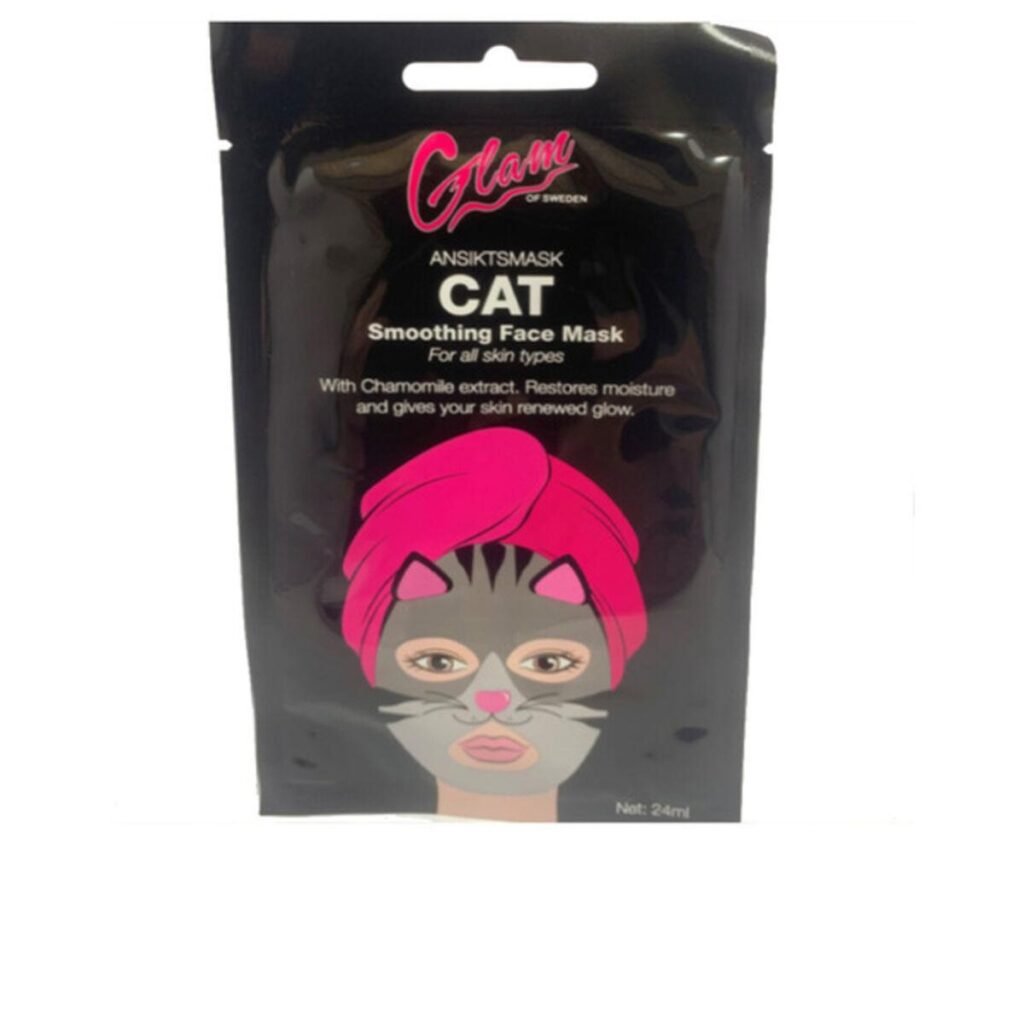 Ansigtsmaske - Glam of Sweden Kat 24 ml