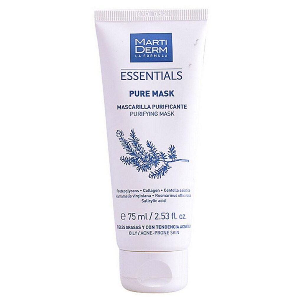 Ansigtsmaske rensende Martiderm Essentials 75 ml