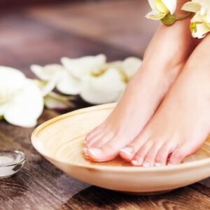 Fodmassage apparat MPM MMS-01, blå/hvid