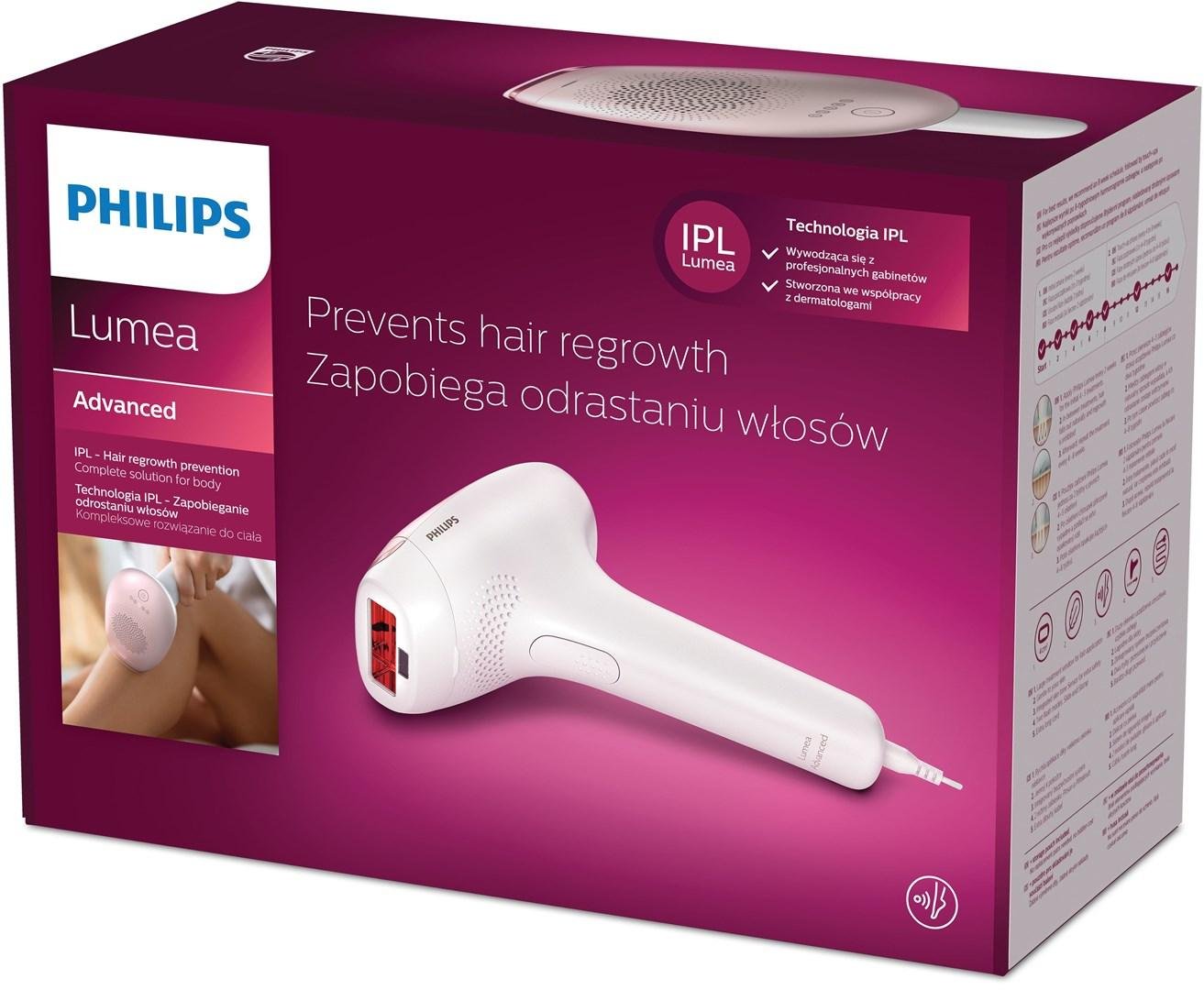 IPL hårfjerner Philips Lumea Advanced SC1994/00 pink/hvid