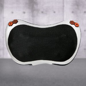 Massagepude med varme til nakken - Rød