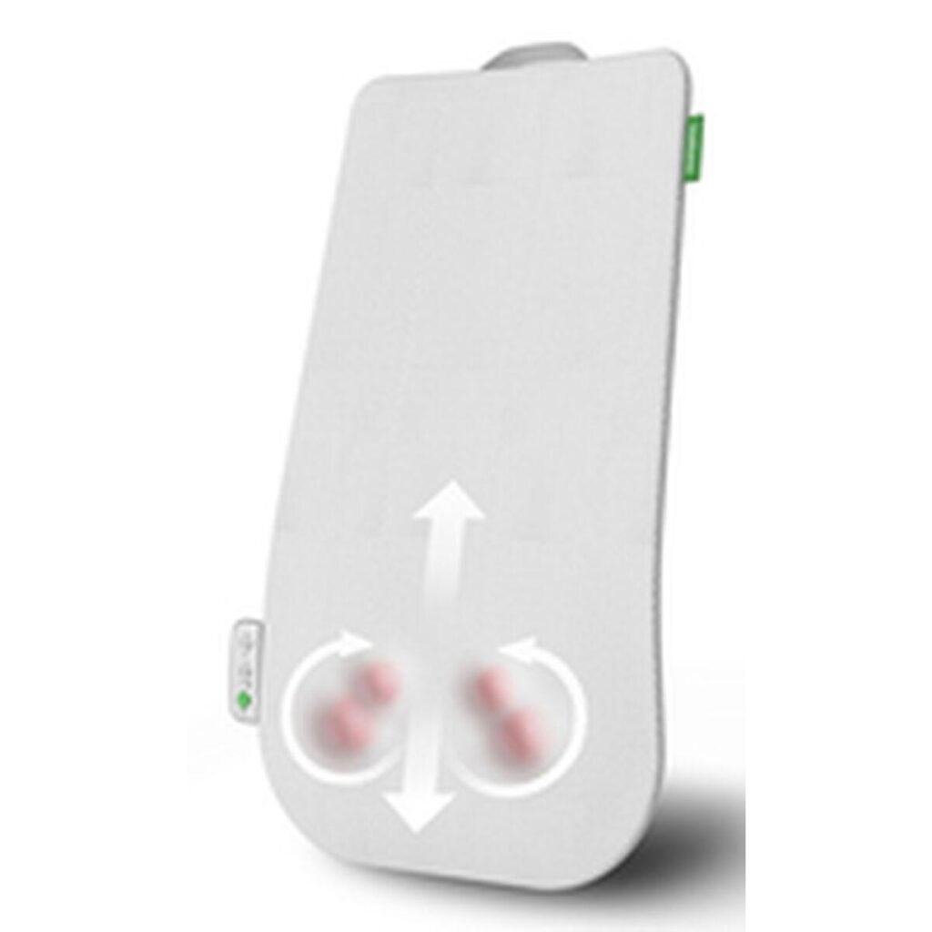 Massagepude shiatsu med varme MC 600 - 24 W, grå/hvid