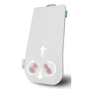 Massagepude shiatsu med varme MC 600 - 24 W, grå/hvid