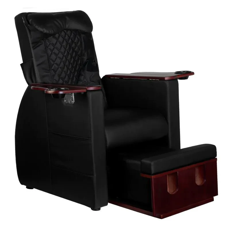 Massagestol spastol til pedicure med rygmassage azzurro 101 sort
