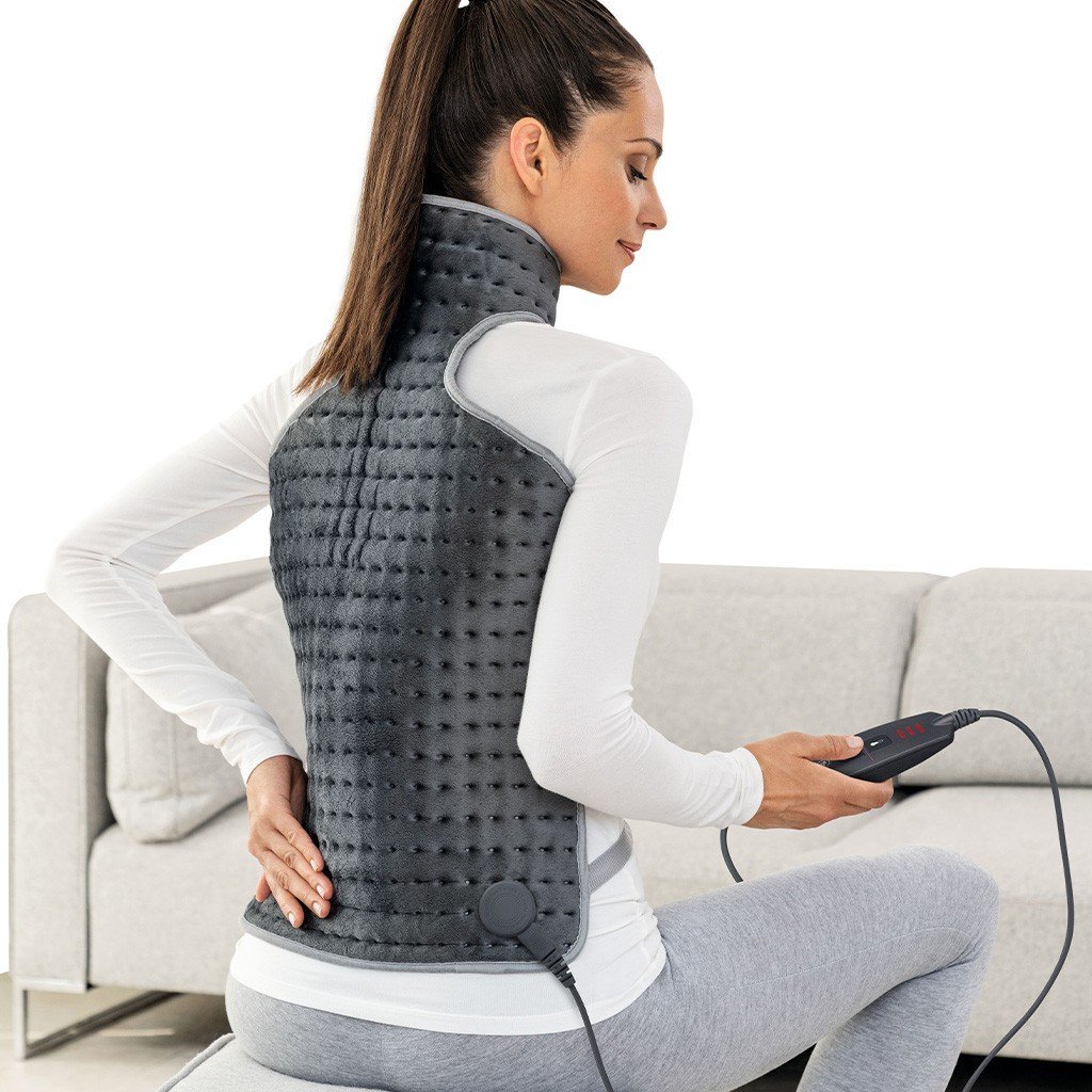 Wellbeing HK 64 Cosy Grey Varmepude til Nakke og ryg