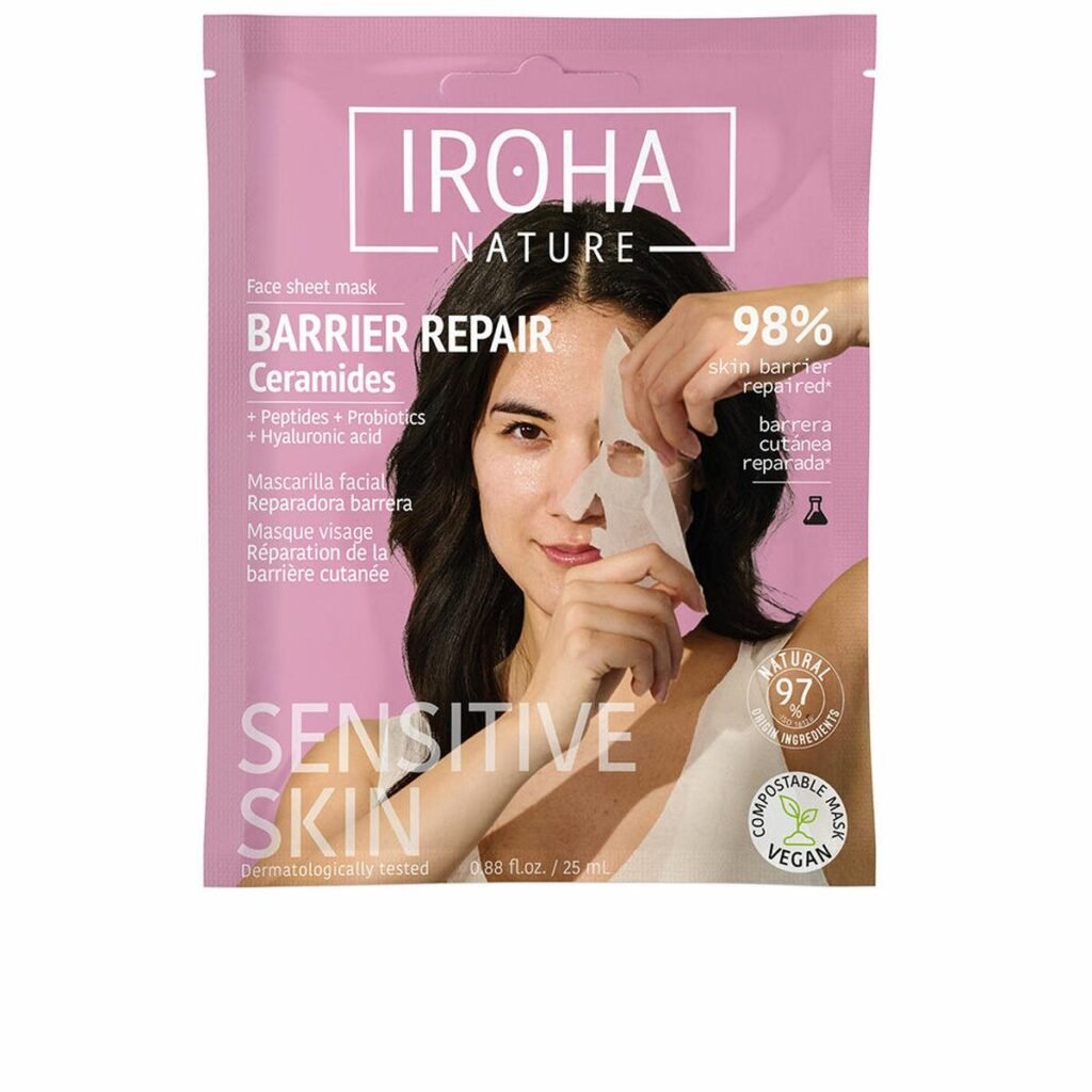 Ansigtsmaske Iroha Barrier Repair - til sensitiv hud