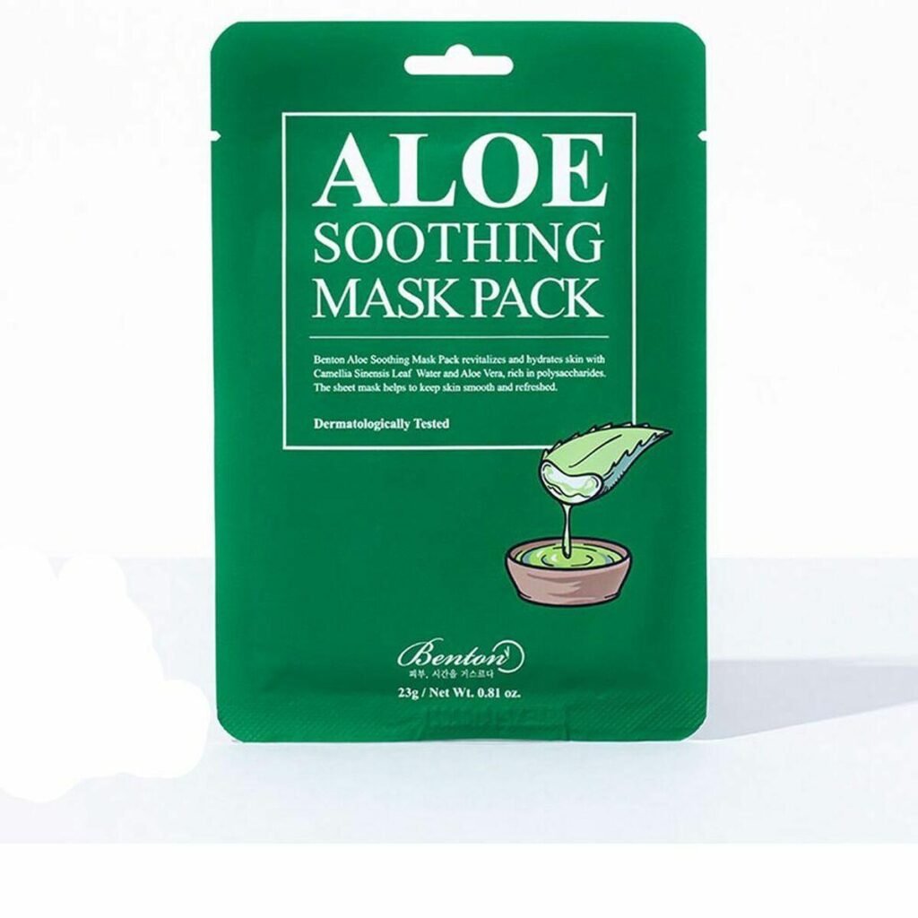 Ansigtsmaske aloe vera - Benton Aloe Soothing 23 g