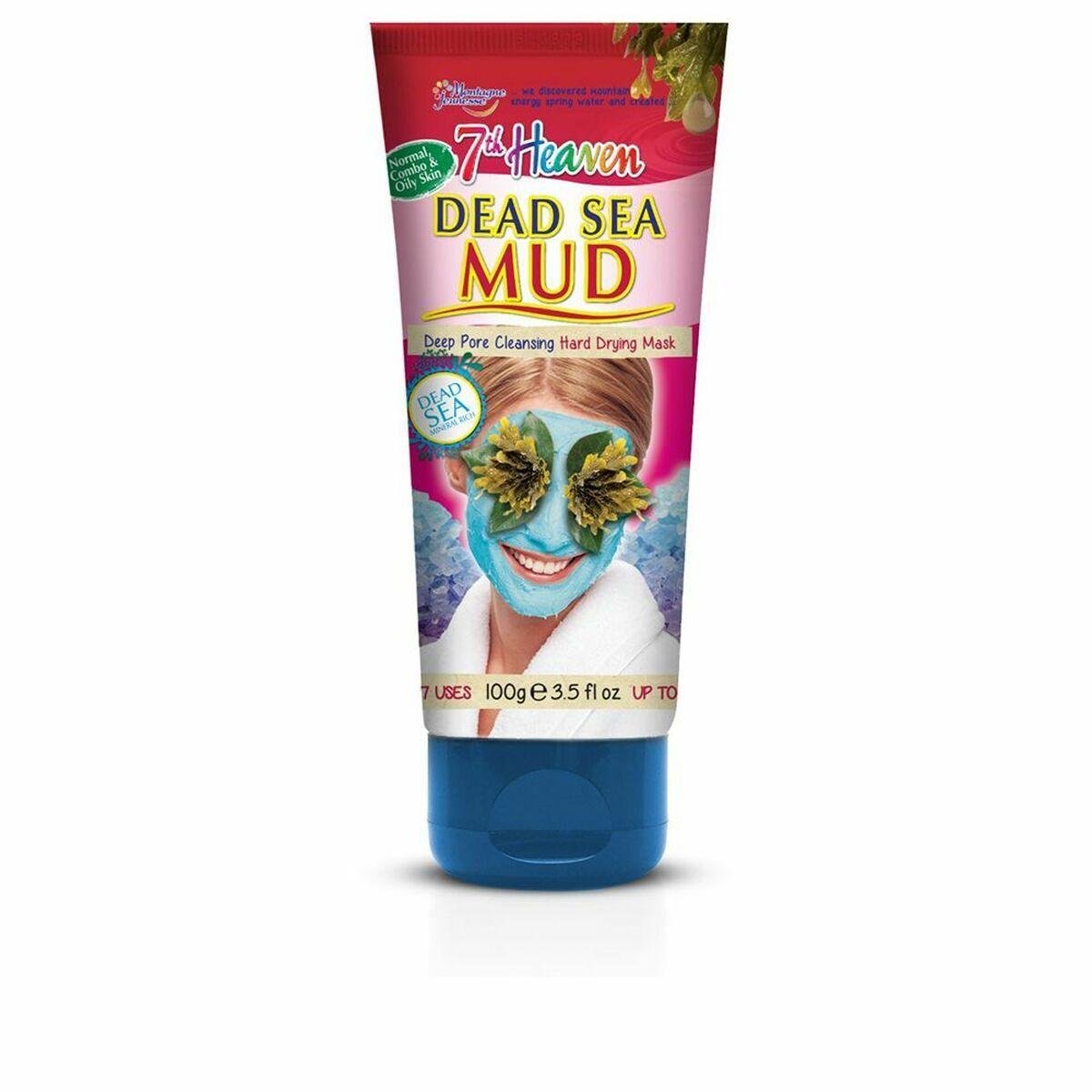 Ansigtsmaske mod urenheder 7th Heaven Dead Sea Mud 100 g
