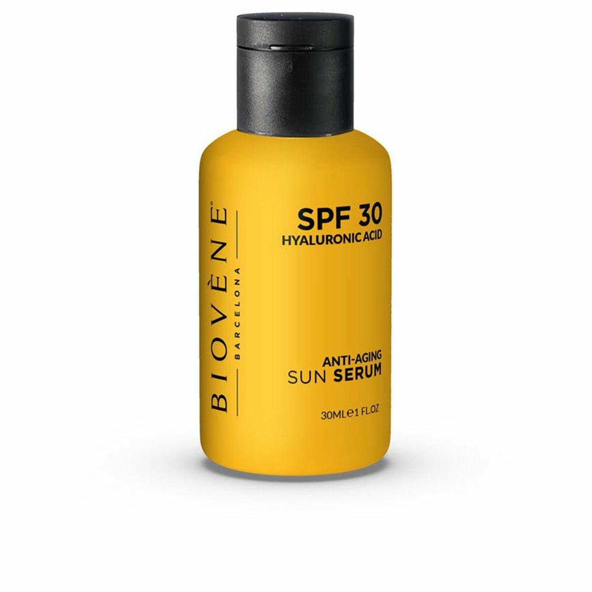 Solcreme ansigt SPF 30 - Biovène Hyaluronic AntiAging Serum 30 ml