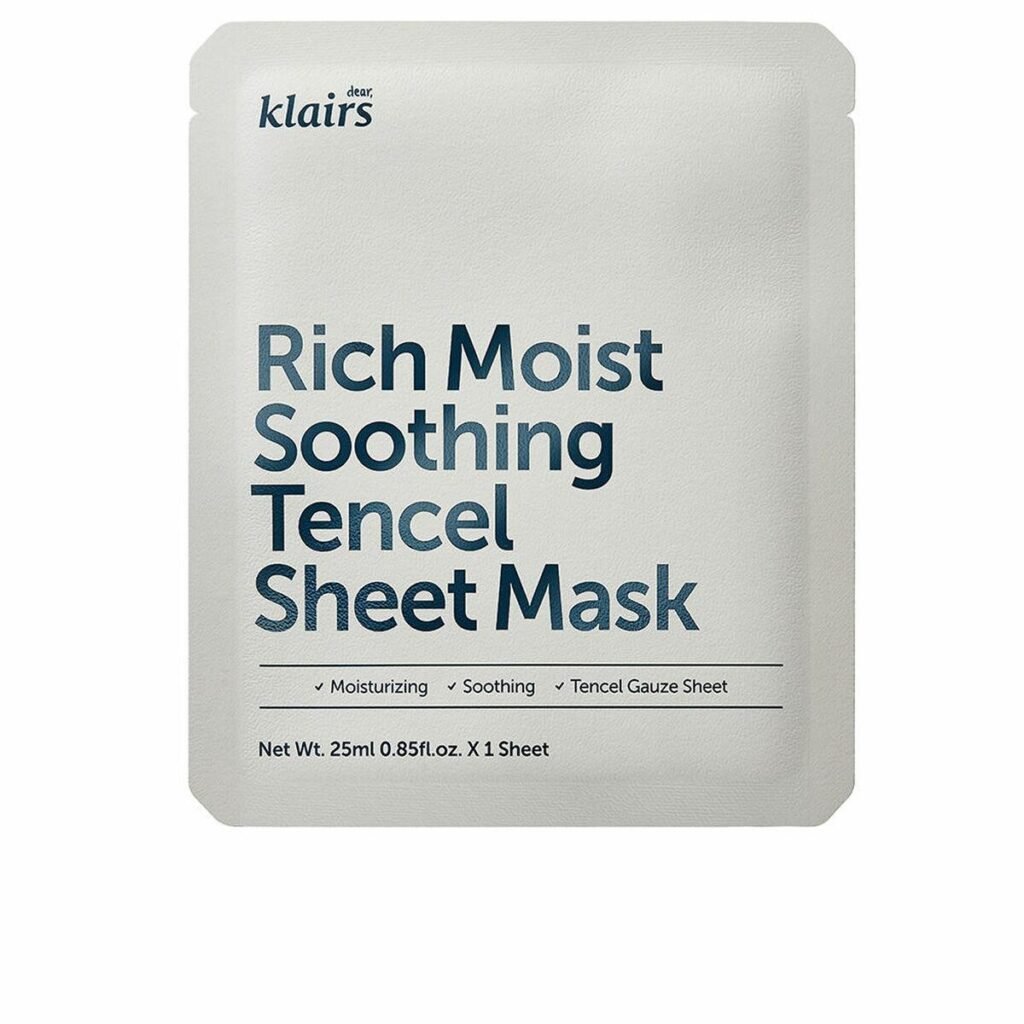 Ansigtsmaske sheet Klairs Rich Moist 25 ml