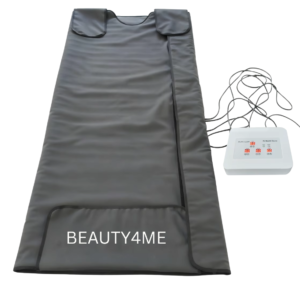 Luksus Saunatæppe med 3 zoner - Sort