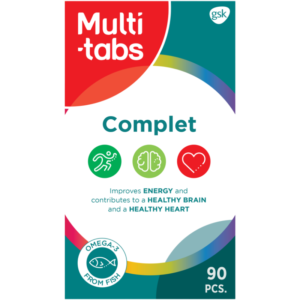 Multitabs Complet Kapsler Med Omega-3 (90 stk)