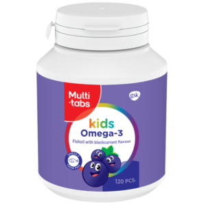 Multitabs Kids Omega-3 Tygbare Kapsler (120 stk)
