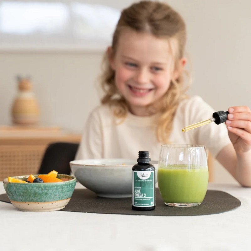 Nani - Flydende Alge Omega-3 med citronsmag