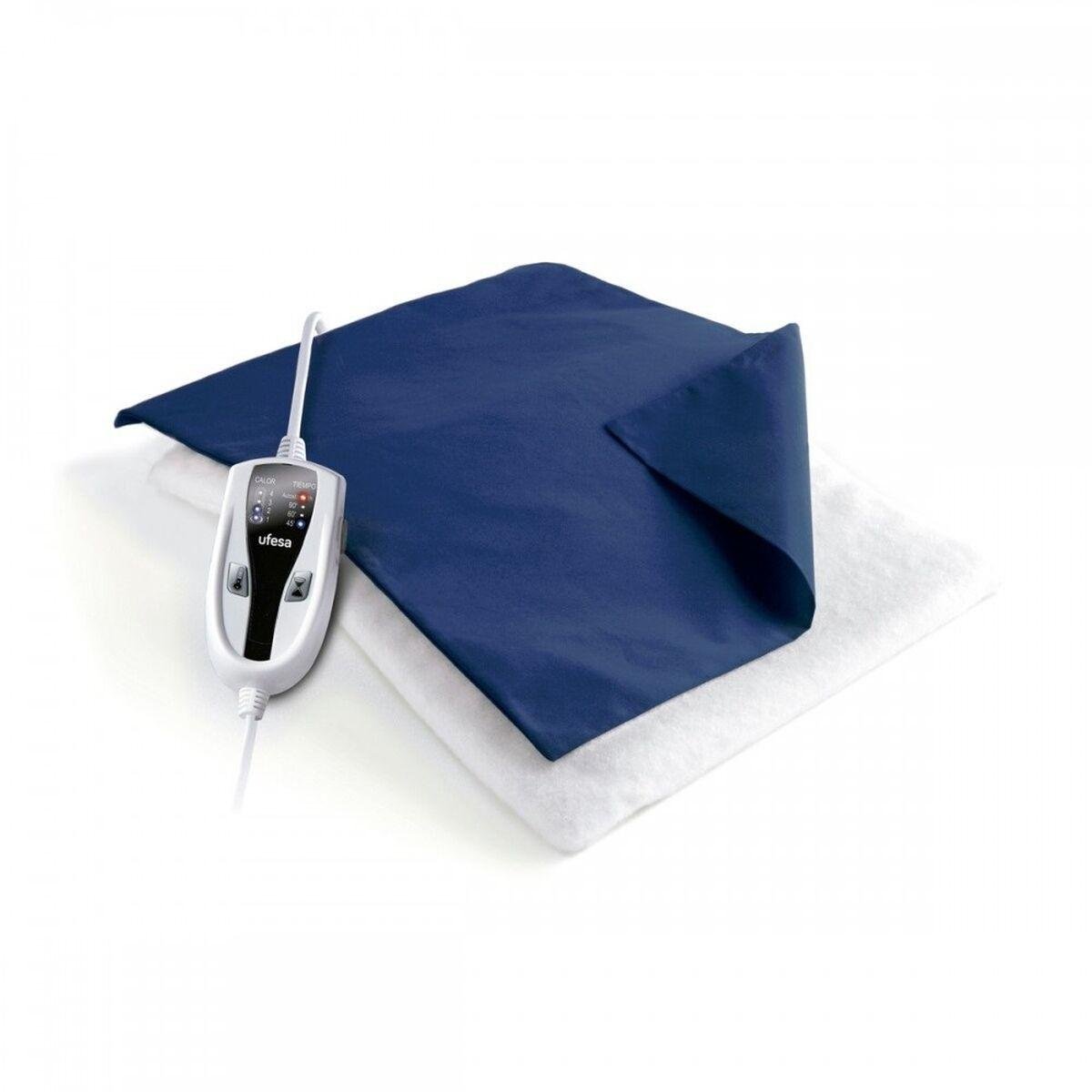 UFESA Class-N elektrisk varmepude 38 × 27 cm - Blå, 100 W