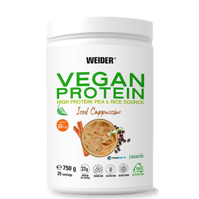 Veganskt Proteinpulver 750 g - Iced Cappuccino