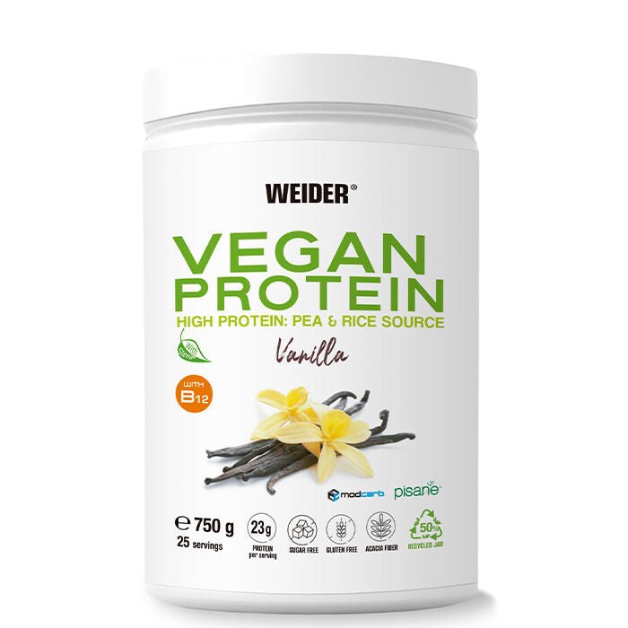 Veganskt Proteinpulver 750 g - Vanilla