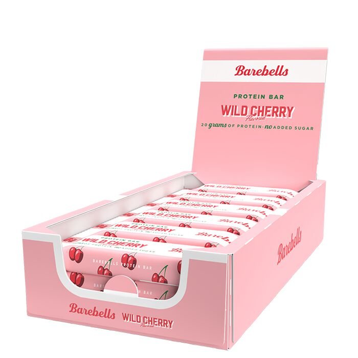 12 x Barebells Proteinbar 55 g - Wild Cherry