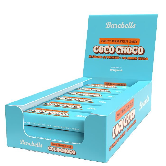 12 x Barebells Soft Proteinbar 55 g - Coco Choco