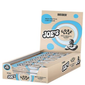 12 x JOE's Core Proteinbar 45 g - White Chocolate Coconut