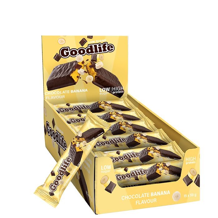 15 x Low Sugar Proteinbar 50 g - Chocolate Banana