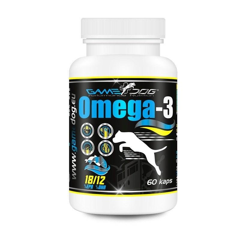 GAME DOG Omega-3 kosttilskud til hunde 60 kapsler